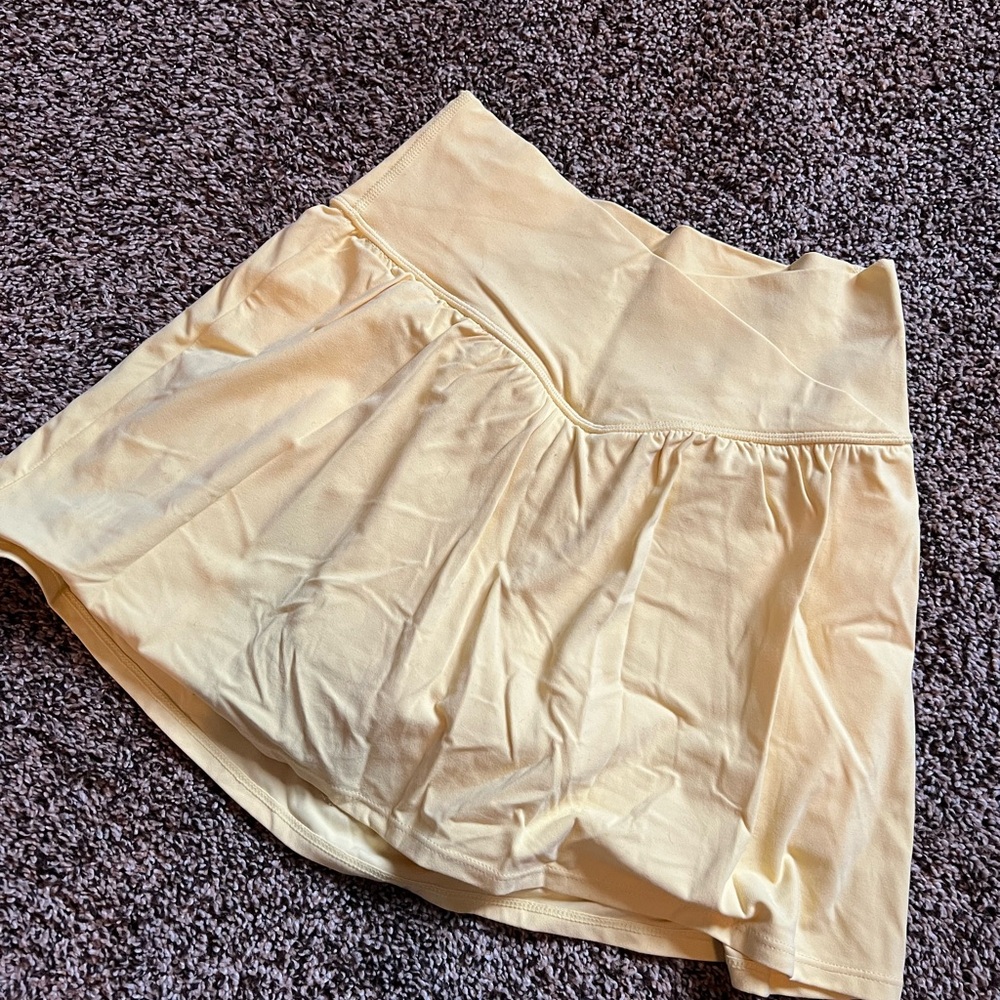 JoyLab Yellow Athletic skort